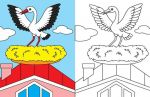Подивись і розфарбуй. Барвиста Україна. Зображення №1