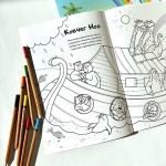 Розмалюй Біблію. Розмальовка + наліпки. Зображення №3