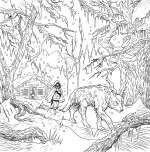 Двір шипів і троянд. Розмальовка. Зображення №5