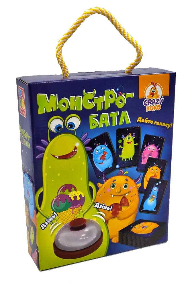 Гра зі дзвоником Монстро-батл VT8010-04 Гра зі дзвоником Монстро-батл VT8010-04