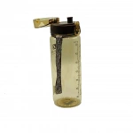 Пляшка для води CASNO 850мл MX-5040 More Love коричнева. Зображення №4