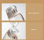 Пляшка для води CASNO 550мл KXN-1220 Рожева. Изображение №6