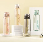 Пляшка для води CASNO 550мл KXN-1220 Рожева. Изображение №7