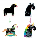 Набір для творчості. Cкретч-арт Єдиноріг CH191683. Изображение №4