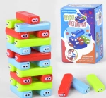 Настільна гра Веселі Цеглинки UKB-B 0040 (24) Fun Game 24 деталі, українською мовою, в коробці (96256). Зображення №1