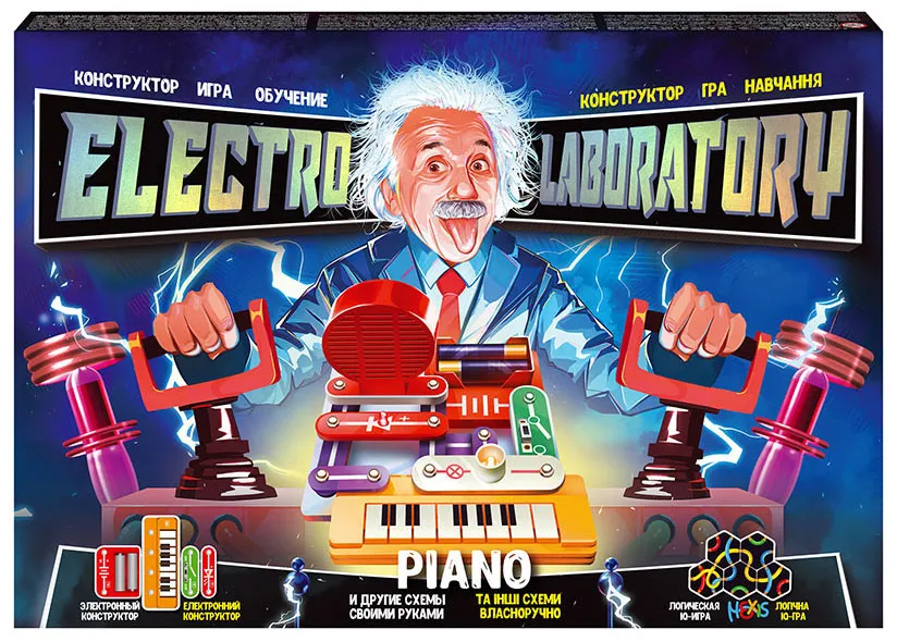 Електронний конструктор Electro Laboratory. Piano ELab-01-02 Електронний конструктор Electro Laboratory. Piano ELab-01-02
