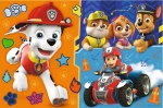 Пазли + розмальовка Trefl 15 елементів Маршал та його друзі/Щенячий Патруль (42001). Изображение №1