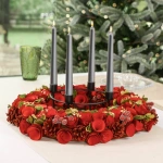 Набір свічок столових Bispol 10 шт. Срібний металік (s30-271). Зображення №3