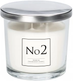 Ароматична свічка Bispol в скляному свічнику з металевою кришкою Fragranced Candle №2 (snp100-002). Зображення №1 Ароматична свічка Bispol в скляному свічнику з металевою кришкою Fragranced Candle №2 (snp100-002). Зображення №1