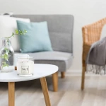 Ароматична свічка Bispol в скляному свічнику з металевою кришкою  Premium Fragranced Candle №1 (snp100-001). Зображення №3