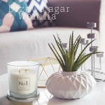 Ароматична свічка Bispol в скляному свічнику з металевою кришкою  Premium Fragranced Candle №1 (snp100-001). Зображення №6