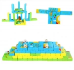 Дерев`яна дженга-пазл Multifunctional Puzzle Jenga Strateg (30980). Зображення №2