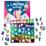 Настільна гра Strateg Магнітна абетка Limited edition навчальна українською мовою (30375). Изображение №1