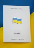 Пін (значок) Bookopt Прапор України. Изображение №1