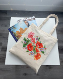 Екошопер Bookopt Петриківський розпис - Червоні квіти (BK4002). Зображення №8 Екошопер Bookopt Петриківський розпис - Червоні квіти (BK4002). Зображення №8