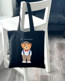 Екошопер Bookopt Teddy Bear - Be Excellent чорний (ВК4057). Изображение №5
