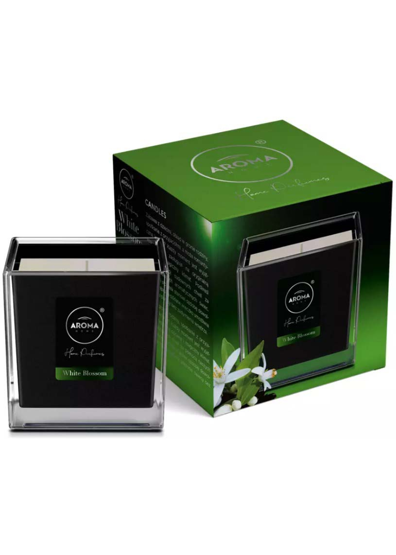 Ароматична свічка Aroma Home - Білі квіти 155 г Ароматична свічка Aroma Home - Білі квіти 155 г
