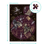 Пазл Medium-L "Harry Potter. "Лідер. Перфекціоністка. Надзвичайна" на 500 елементів. Изображение №3