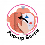 Набір для творчості, стікербук "Лісове життя" 300 наліпок STB230005. Зображення №2