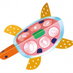 Набір для творчості Акварельний живопис Під водою 14 аркушів 48 палітр Avenir СН231882. Зображення №3