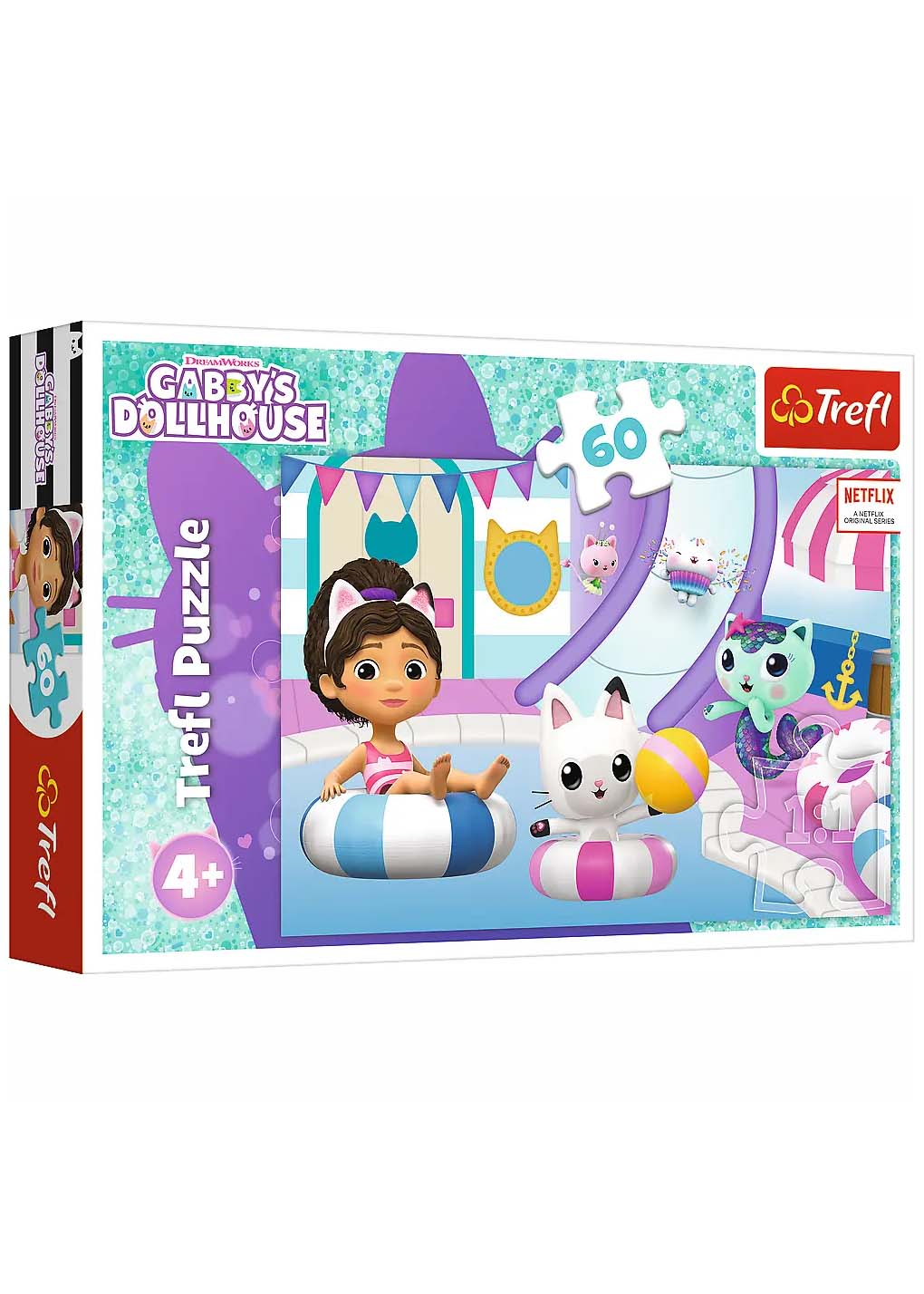 Пазли Trefl У басейні - Габі 60 елементів Пазли Trefl У басейні - Габі 60 елементів