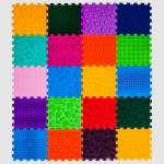 Масажний килимок Ортек Мега мікс пазли 20 елементів. Зображення №1 Масажний килимок Ортек Мега мікс пазли 20 елементів. Зображення №1