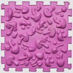 Масажний килимок Ортек Мега мікс пазли 25 елементів. Зображення №7