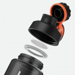 Пляшка для води CASNO KXN-1236_Black 1000 мл. Зображення №2