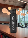 Пляшка для води CASNO KXN-1184 1050 мл сіра. Зображення №12