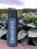 Пляшка для води CASNO KXN-1184 1050 мл синя. Изображение №17