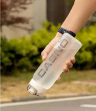 Пляшка для води CASNO KXN-1247 1000 мл біла. Изображение №4