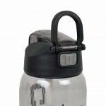 Пляшка для води CASNO KXN-1257 800 мл сіра. Изображение №3