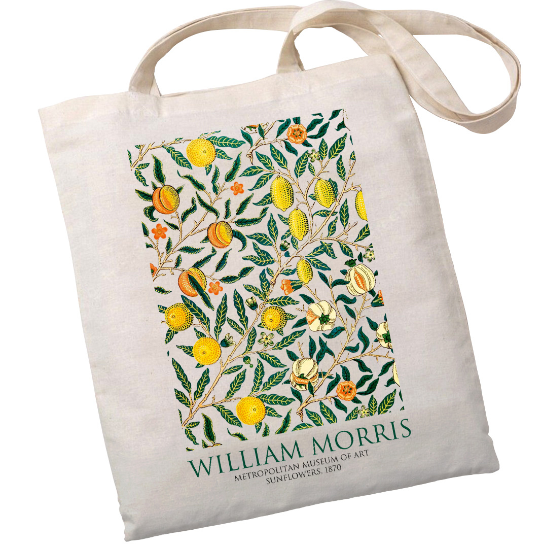 Екошопер BookOpt ВК4075 WILLIAM MORRIS Лимонне дерево, бежевий Екошопер BookOpt ВК4075 WILLIAM MORRIS Лимонне дерево, бежевий