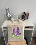 Екошопер BookOpt ВК4077 Ukraine Бузок, бежевий. Зображення №4