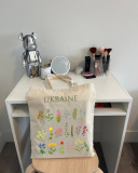 Екошопер BookOpt BK4083 Польові квіти, бежевий. Зображення №4