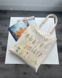 Екошопер BookOpt BK4083 Польові квіти, бежевий. Зображення №8