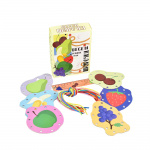 Настільна гра Strateg Веселі шнурочки фрукти. Зображення №1