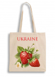 Екошопер BookOpt BK4086 Полуниця. Дивовижні ласощі, даровані природою бежевий. Зображення №1