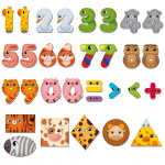 Гра розвиваюча магнітна Vladi Toys Диво-математика Цифри та фігури VT5411-19. Изображение №1