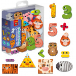 Гра розвиваюча магнітна Vladi Toys Диво-математика Цифри та фігури VT5411-19. Изображение №2