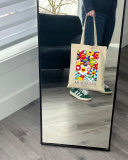 Екошопер BookOpt BK4092 Murakami - Квіти, бежевий. Зображення №7