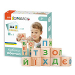 Дерев'яні кубики IGROTECO Українська абетка. Зображення №1