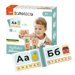 Дерев'яні кубики IGROTECO Українська абетка. Зображення №2