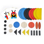 Дерев'яна фігурна мозаїка IGROTECO 30 елементів. Изображение №3