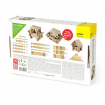 Дерев'яні конструктор IGROTECO Будиночок з верандою 102 деталі. Зображення №10