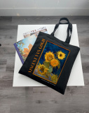 Екошопер BookOpt BK4096 Vincent Van Gogh Six Sunflowers, чорний. Изображение №8 Екошопер BookOpt BK4096 Vincent Van Gogh Six Sunflowers, чорний. Изображение №8