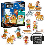 Гра розвиваюча Vladi Toys VT3206-36 магнітний театр з аудіоказкою Казкові голоси "Лисичка-сестричка і вовк-панібрат". Зображення №1