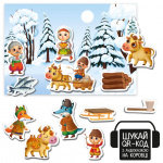 Гра розвиваюча Vladi Toys VT3206-36 магнітний театр з аудіоказкою Казкові голоси "Лисичка-сестричка і вовк-панібрат". Зображення №2