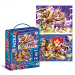 Пазл DodoToys Paw Patrol Зберігаємо світ у безпеці 200573 2-в-1. Изображение №1