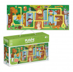 Пазл-лабіринт DodoToys Моя мандрівка лісом 300585. Изображение №1